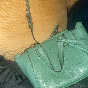 Tory Burch Green Crossbody Bag